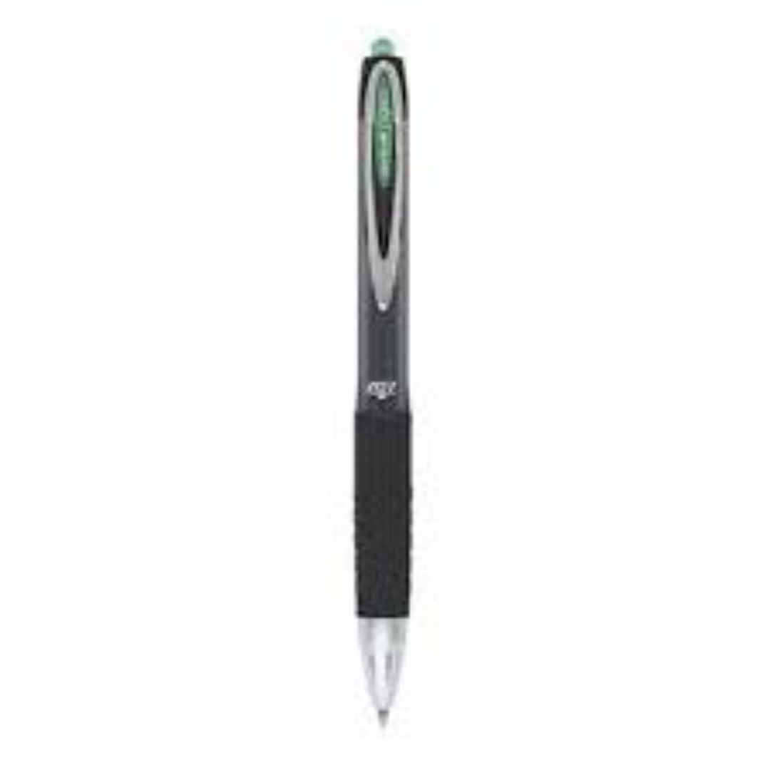 Uni Signo Retract. pen 0.7mm Green MI-UMN207-GN